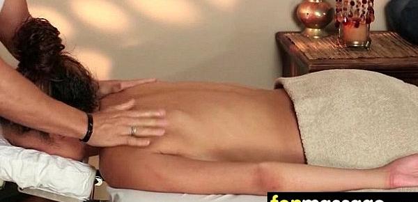  Sexy Masseuse Helps with Happy Ending 12